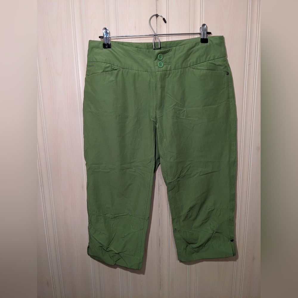 Blurr Size 6 Green Capri Hiking Pants